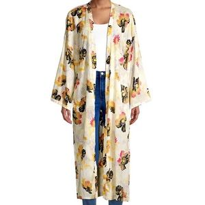 FREE PEOPLE NWT - *HP* Jorja duster. Pair w/ tiny top for festivals! Size S or M